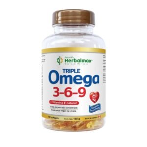 TRIPLE OMEGA 3,6,9 SOFTGELS 1400mg ENVASE X 100